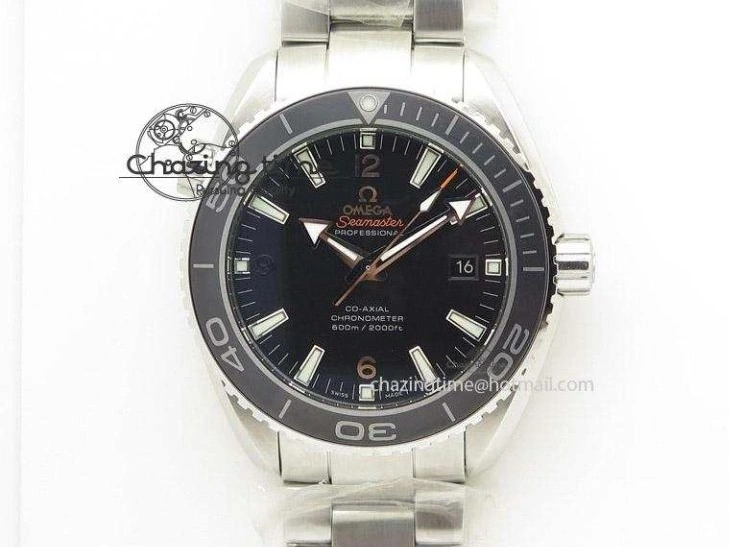 0504 Planet Ocean Professional Ceramic Bezel 45mm 1:1 Noob Best Edition on SS Bracelet A Attractive 8289